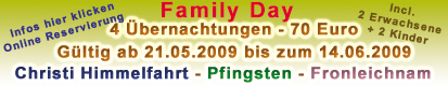 Family Day unser Top-Angebot
